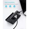5Gbps High Speed Mini 4 Port USB3.0 HUB Splitter for Desktop Laptop with Stand Holder for Phone Tablet PC view 2