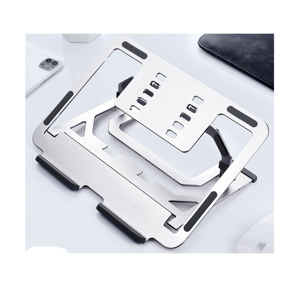 Laptop Stand Desk Laptop Folding Portable Adjustable Angle Bracket Base(Color:1) (2) (1)