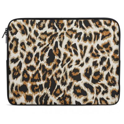 17 Inch Laptop Sleeves Cheetah Leopard Print, Portable Laptop Case, Tablet Briefcase Carrying Bag, Slim Protective Notebook Computer Sleeve for Women Men