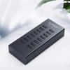 16 Port USB2.0 Hub with 12V2A Power Adapter 3.3Ft / 1M Data Cable for Air Laptop PC Tablet view 1