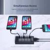 16 Port USB2.0 Hub with 12V2A Power Adapter 3.3Ft / 1M Data Cable for Air Laptop PC Tablet view 4
