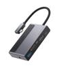 USB Type C HUB to 4K TF SD Card Reader Retractable Clip USB C 3.0 Adapter Dock Station Splitter view 1