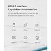 USB Hub Multi-Function Portable Docking Station USB C to 4K HDMI-Compatible USB 3.0 PD for Pro (Color : Red Blue) (Red Blue) view 4