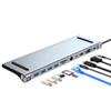 USB C Dock Dual Screen Dual Display Adapter Hub, USB Type C Laptop Docking Station view 3