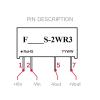 10pcs/lot 2W F2403S-2WR3 F2405S-2WR3 F2409S-2WR3 F2412S-2WR3 F2415S-2WR3 F2424S-2WR3 DC DC Power Supply Module(F2403S-2WR3) view 3