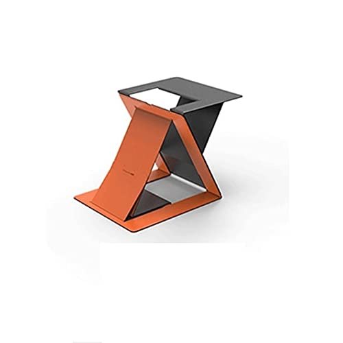 Computer Radiator Portable Multi-Angle Computer Folding Stand Lightweight Invisible Portable Laptop Stand Adjustment Stand (Color : A)