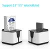 HDD Docking Station 1 Bay Max 8TB Hard Disk Control App Support 2.5'' 3.5 SATA Hard Disk USB3.0 view 2