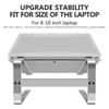Aluminum Laptop Stand Notebook Riser Holder for Computer Tablet Support view 3