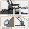 Aluminum Desktop Tablet Stand Dual Axis Design Height/Angle Adjustable Smartphone Holder Tablets Drawing Stand view 4