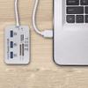 Splitter Hub Multi Port with Card Reader All in for Computer Accessories (OneColor 1) view 3
