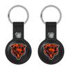 Keyscaper Black Chicago Bears Two-Pack AirTag Holders view 1