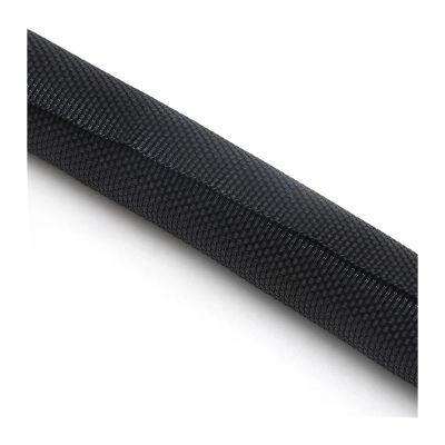 1/2/5m Self Closing PET Expandable Braided Sleeve Insulated Wrap Self Close Sleeved Cable Protecter Self-Closed Cable Organiser(Black,19MM_1 Meter)
