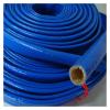 1Meter Thick White/Black/Blue 4-130mm High Temprature Silicone Rubber Fiberglass Sleeve Cable Wire Insulating Protection Tube(Blue,12mm) view 1