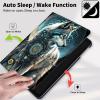 for Amazon Kindle Fire Max 11 Case (13th Generation, 2023 Release) 11 inches,with Auto Wake/Sleep PU Leather Multi-Angle Stand Smart Cover Cases for Fire 11 Max Tablet,Dream Catcher Wolf view 2