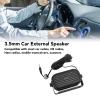 Diyeeni 3.5mm Car External Speaker, Clear Sound, Anti Impact Wear Compatible with Radios, 4.5m Cable Length, Easy Installation for Car CB Ham Radio Transceiver view 3