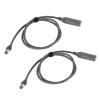 Zunate SPX Plug to RJ45 Adapters, IP68 Cable RJ45 Female Connector, Ethernet Adapter for Gen 3 Dish Router (2M+2M) view 1