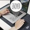 2 Set of Windows & Word+Excel Shortcut Stickers Quick Reference Guide, Efficiency Booster for All PC Laptop or Desktop view 3