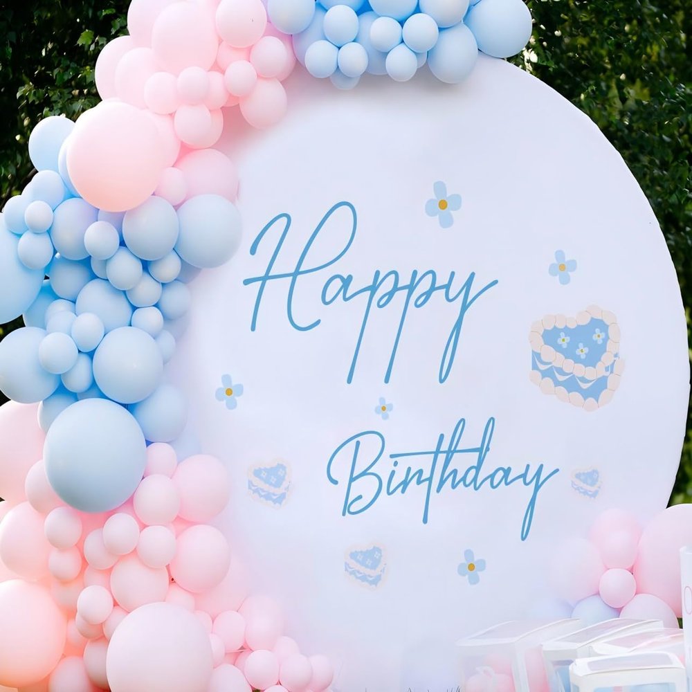 Birthday Party Wall Decor & Arch Backdrop for Boys & Girls