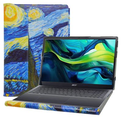 Alapmk Protective Case for Acer Aspire 15 A15-61M A15-51M/Aspire Go 15 AG15-71PT AG15-21P AG15-31P/Aspire 5 15 A515-47 A515-48M/Nitro V 15 ANV15-41 ANV15-51/TravelMate Vero 15 TMV15-51,Starry