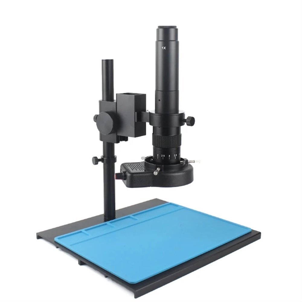 LIUZHENZHEN 38MP 2K HDMI USB Digital Video Monocular Microscope Camera Continus Zoom 120X 300X C-Mount Soldering Mobile Phone Repair Tools(K 300X NO Camera)