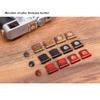 MINZIHAO Wooden Surface Camera Soft Shutter Release Button with hot Shoe Cover, Suitable for XT20 X100F X-T2 X100T X-PRO2 X-T10(Black Hot Shoe) view 2