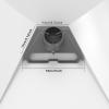 Starlink Gen 3 Pipe Adapter,Starlink Pole Mount,Starlink Mounting Kit,Starlink V3 Mount Plate Roof Mount for Starlink Standard Dish,Starlink Internet Satellite Kit Accessories,Easy to Install view 3