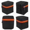 Camera Lens Bag, Shockproof Protective Pouch Case for DSLR Lens, with Belt or Bag Attachment, for Photography Lovers view 3