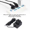 AC Adapter, Power Supply Charger 12V 1A with 5.5x2.1mm DC Jack, 60,000 Hours for view 2