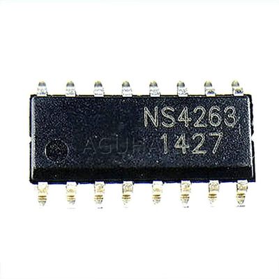 5pcs/lot NS4263 SOP16 SMD 3W Dual Channel Class AB Class D Switching Audio Amplifier