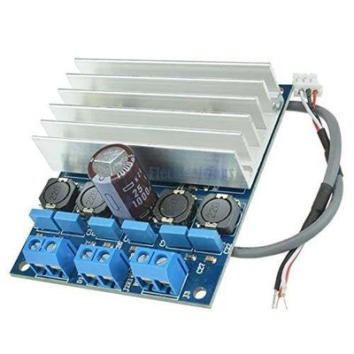 DirectNine Basics TDA7492 D Class High-Power Digital Amplifier Board 2x50W AMP Board with Radiator, WYC_DJFF_10699