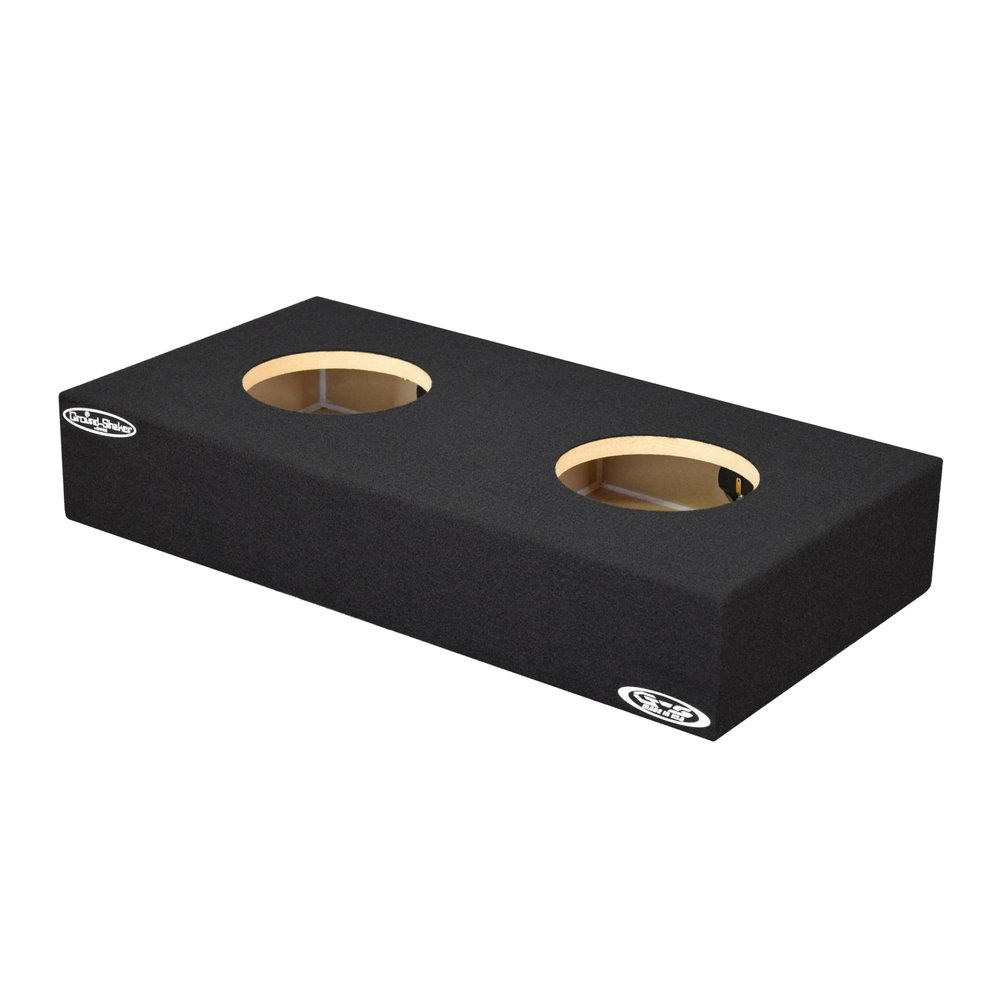 Tundra Double Cab Dual Sealed Subwoofer Enclosure Ground Shaker (8")