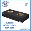 Tundra Double Cab Dual Sealed Subwoofer Enclosure Ground Shaker (8") view 2