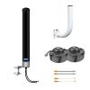 5G 4G LTE MIMO External Antenna Kit for T-Mobile Verizon AT&T 2x2 Gateway Home Internet Cellular Modem Router Mobile WiFi Hotspot MiFi Device with 32ft SMA Cable TS9 IPEX Adaptor view 1