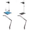 LIUZHENZHEN 13MP HDMI VGA Industrial Video Microscope Digital Microscope Camera 130X Zoom C Mount Lens for PCB Phone Repair Soldering Tools(A Stand) view 2