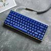 142 Keys PBT Doubleshot SA Keycaps Blue Translucent Keycaps Set Fit for 61/64/87/104/108 Cherry Mx Switches ISO ANSI Mechanical Keyboard view 4