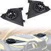 SAUTVS One Pair Front Dash Speaker Panels Waterproof Dustproof Front Dashboard Speaker Enclosures for Can Am Maverick R MAX X RS 2024+ Models Accessories view 1