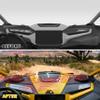SAUTVS One Pair Front Dash Speaker Panels Waterproof Dustproof Front Dashboard Speaker Enclosures for Can Am Maverick R MAX X RS 2024+ Models Accessories view 3