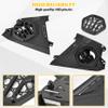 SAUTVS One Pair Front Dash Speaker Panels Waterproof Dustproof Front Dashboard Speaker Enclosures for Can Am Maverick R MAX X RS 2024+ Models Accessories view 4