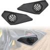 SAUTVS One Pair Door Speaker Pods for Can-Am Maverick R, Waterproof Dustproof Front Speaker Pods Panels Enclosures Holder for Can Am Maverick R MAX X RS 2024+ Models Accessories view 1