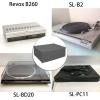 Turntable Dust Cover,Record Player Turntable Cover,Suitable for Most Models of Record Player Turntables(Gray) view 3