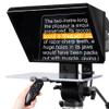 GEIMRSY i2/12-inch All-Metal teleprompter, Lift The teleprompter and Remote Control, Using Tempered Optical Glass, Compatible with a Variety of Devices for a Variety of scenarios. view 1