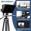 GEIMRSY i2/12-inch All-Metal teleprompter, Lift The teleprompter and Remote Control, Using Tempered Optical Glass, Compatible with a Variety of Devices for a Variety of scenarios. view 2