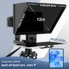 GEIMRSY i2/12-inch All-Metal teleprompter, Lift The teleprompter and Remote Control, Using Tempered Optical Glass, Compatible with a Variety of Devices for a Variety of scenarios. view 3