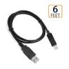 6Ft USB Cable Cord Replacement for Donner Model: DEP-20 (Work On This Model Only) Beginner Digital Piano 88 Key Full Size Weighted Keyboard Transfer Data Sync Lead Connect to Computer PC view 4
