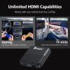 Eunavi Car TV Mate Car Streaming Device - HDMI to USB Converter for OEM CarPlay - Compatible with Fire TV Stick, SetTop Box, Switch, Computer, etc - Plug & Play view 2
