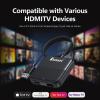 Eunavi Car TV Mate Car Streaming Device - HDMI to USB Converter for OEM CarPlay - Compatible with Fire TV Stick, SetTop Box, Switch, Computer, etc - Plug & Play view 3