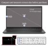 3 Pack 14" Laptop Screen Protector for HP/Dell/Lenovo/ASUS/Sony/Samsung/Acer/MSI/LG etc Laptop 14" 16:10 Aspect, High Definition Anti-Scratch Clear Shield view 2