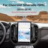8-128GB Car Radio for Chevrolet Silverado GMC Sierra 2014-2019 Stereo Replacement Head Unit 14.4Inch Touch Screen Tesla Style Carplay Android Auto GPS Navi Multimedia Play(Black, OEM Screen 8inch) view 4