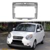 Sound-way - Single DIN Car Radio Frame Installatio Car Radio Fascia DVD Stereo Frame Plate Adapter Mounting Dash Installation Bezel Trim Kit/Fit For KIA MORNING/PICANTO 2008 Car Front Side Air Outle view 4