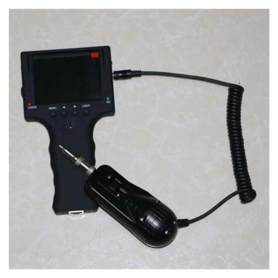 200x Handheld Optical Fiber Video Magnifier with End Detector Module and Flange Microscope